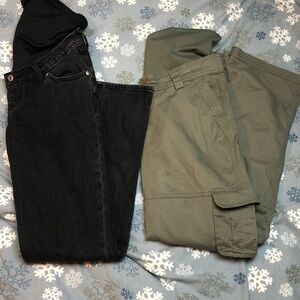 Abercrombie & fitch maternity pants | bundle | 24L